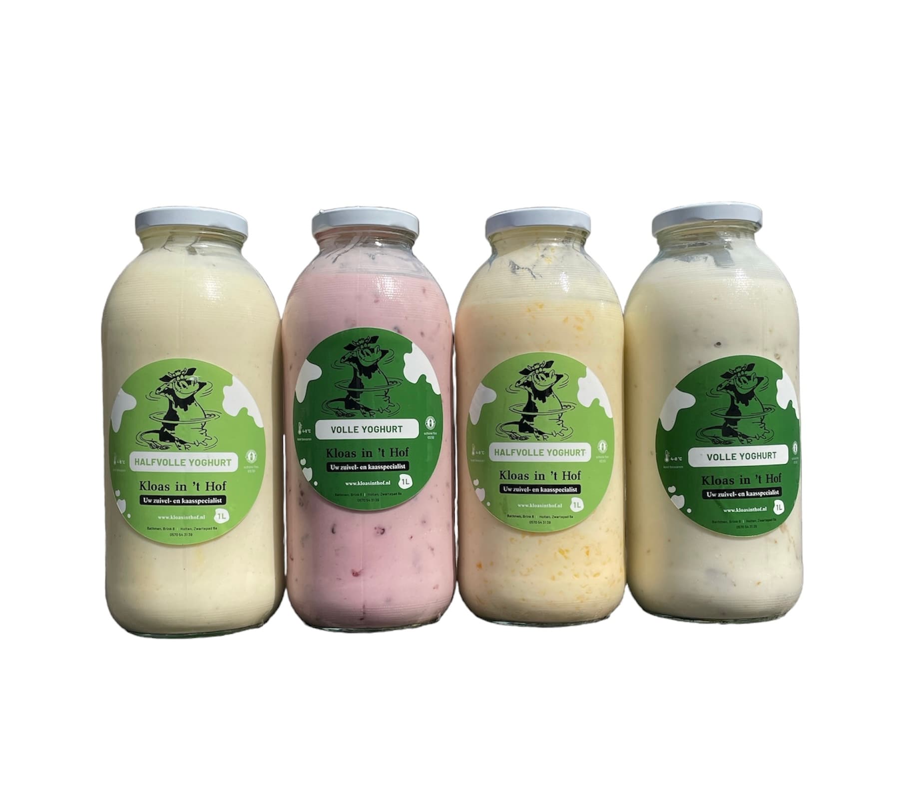(Half)volle vruchtenyoghurt
